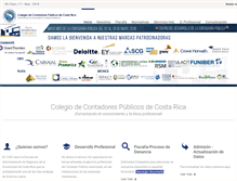 Tablet Screenshot of ccpa.or.cr